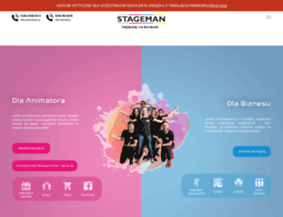 stageman-animacja.pl screenshot