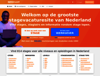 stageplaza.nl screenshot