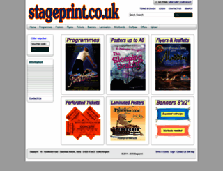 stageprint.co.uk screenshot
