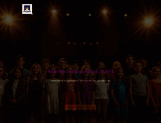 stagestruckseattle.com screenshot