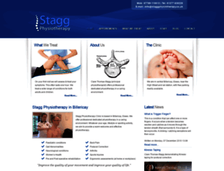 staggphysiotherapy.co.uk screenshot