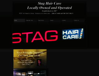 staghaircare.com screenshot