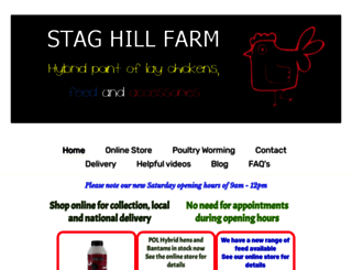 staghillfarm.co.uk screenshot