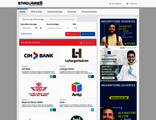 stagiaires.ma screenshot