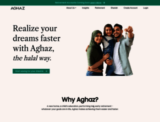 staging.aghazinvest.com screenshot