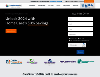staging.caresmartz360.com screenshot