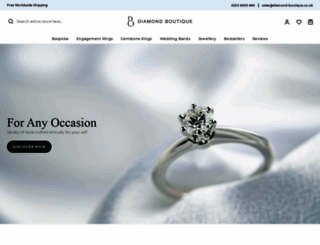 staging.diamond-boutique.co.uk screenshot