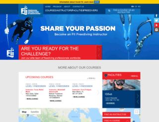 staging.freedivinginstructors.com screenshot