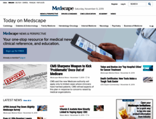 staging.medscape.com screenshot