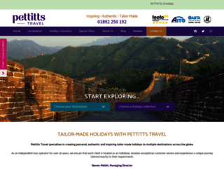 staging.pettitts.co.uk screenshot