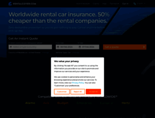 staging.rentalcover.com screenshot