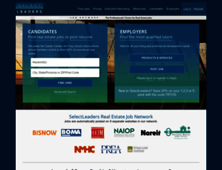staging.selectleaders.com screenshot