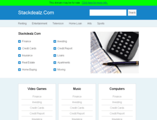 staging.stackdealz.com screenshot