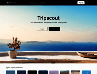staging.tripscout.co screenshot