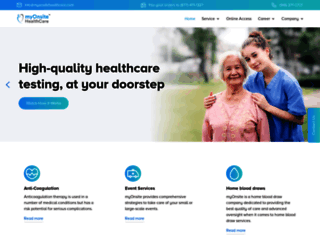 stagingweb.myonsitehealthcare.com screenshot