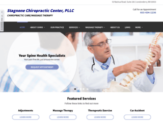 stagnonechiropractic.com screenshot