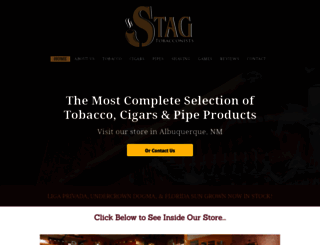 stagtobacco.com screenshot