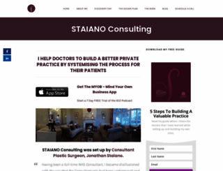 staianoconsulting.com screenshot