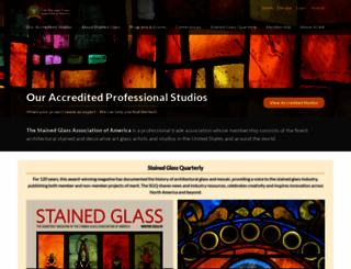 stainedglass.org screenshot