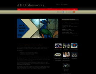 stainedglasskc.com screenshot