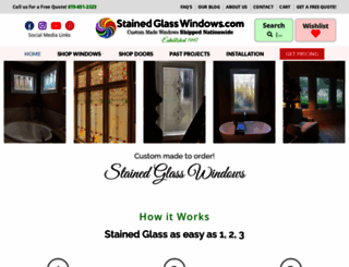 stainedglasswindows.com screenshot