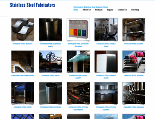stainlesssteelfabricators.in screenshot