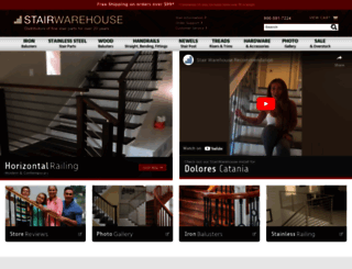 stairwarehouse.com screenshot