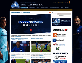 stal.rzeszow.pl screenshot