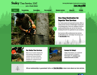 staleytreeexpert.com screenshot