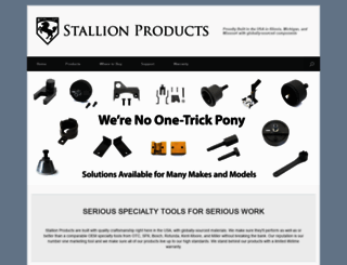 stallionproducts.com screenshot