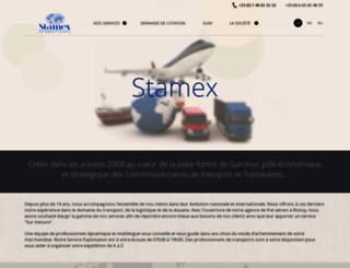 stamex.fr screenshot