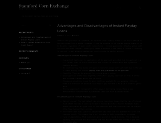 stamford-corn-exchange.co.uk screenshot