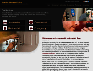 stamfordlocksmithpro.com screenshot