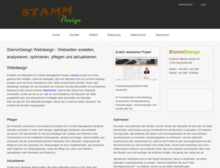 stamm-design.de screenshot