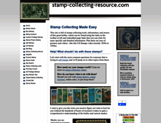 stamp-collecting-resource.com screenshot