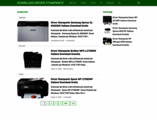 stampantidrivers.com screenshot