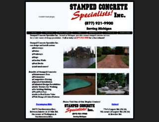 stampedconcretespecialistsinc.com screenshot