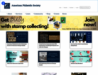 stamps.org screenshot