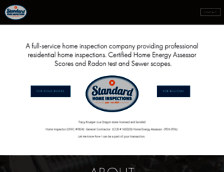 standard-home-inspections.com screenshot