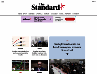 standard.co.uk screenshot