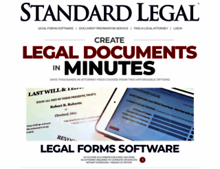 standardlegal.net screenshot