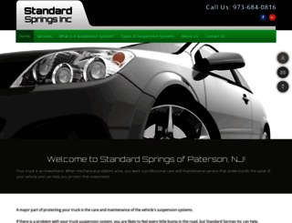 standardspringsinc.com screenshot