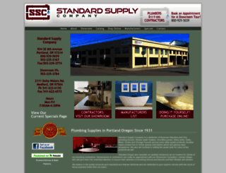 standardsupplyco.com screenshot