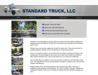 standardtruck.com screenshot
