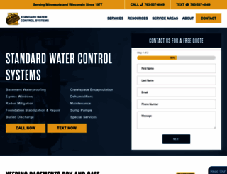 standardwater.com screenshot