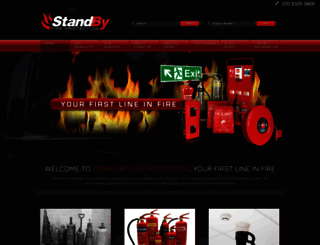 standbyfire.co.uk screenshot