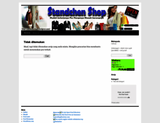 standchenshop.wordpress.com screenshot