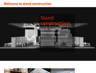 standconstruction.messe-duesseldorf.de screenshot