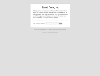 standdesk.myshopify.com screenshot