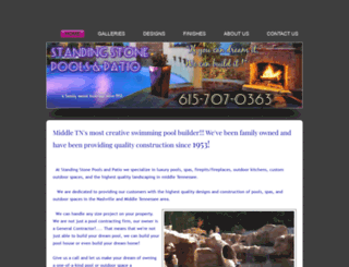 standingstonepools.com screenshot